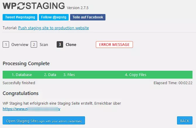 Crie um ambiente de testes no seu WordPress com o plugin WP Staging Imagem: Crie um ambiente de testes no seu WordPress com o plugin WP Staging